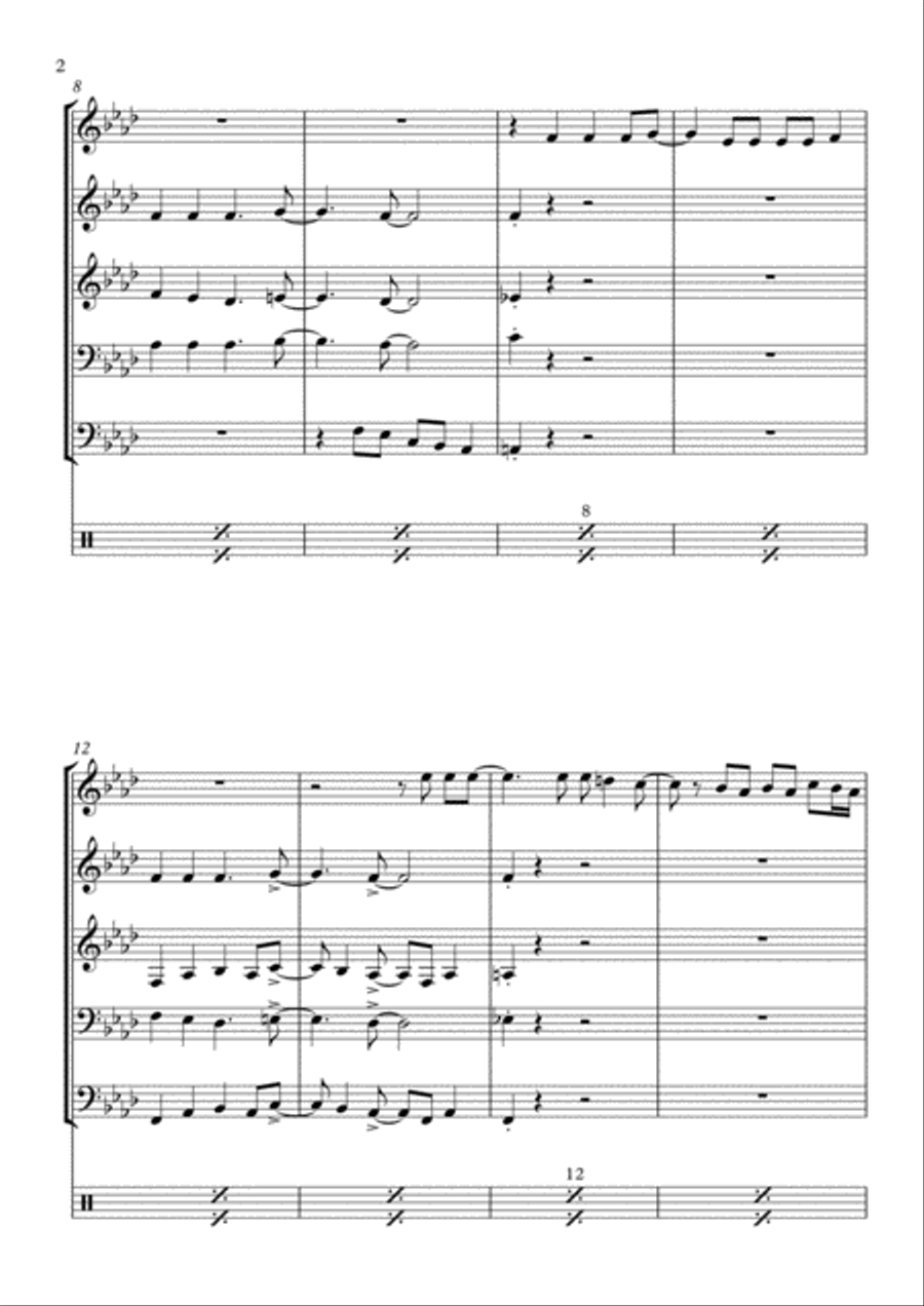 Happy Happy Small Ensemble scores gallery preview page 2
