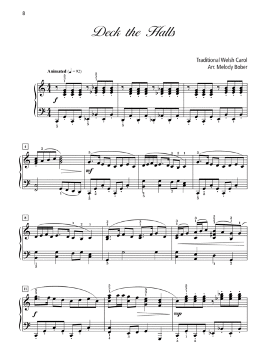 Grand Solos for Christmas 4-6 (Value Pack) Piano Method scores gallery preview page 12