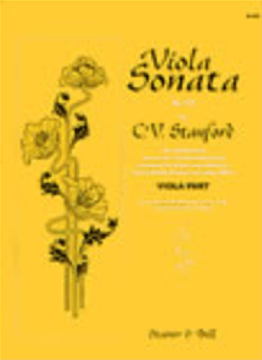 Sonata for Clarinet and Piano Op. 129 (arr. Viola) Clarinet scores gallery preview page 1