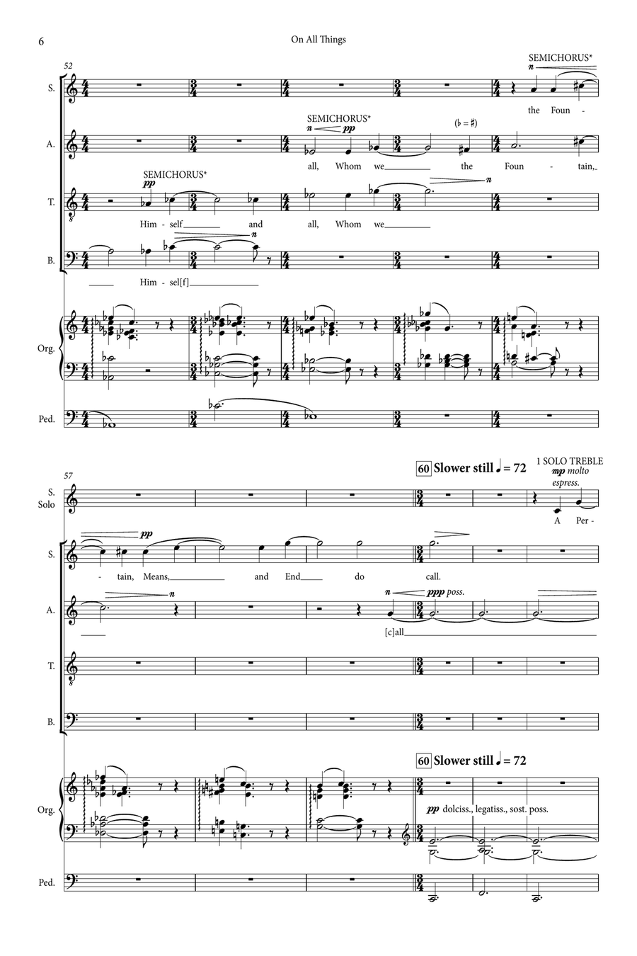 On All Things 4-Part scores gallery preview page 6