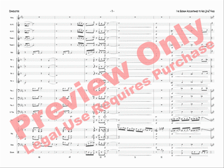 I've Grown Accustomed to Her (His) Face Jazz Ensemble scores gallery preview page 12