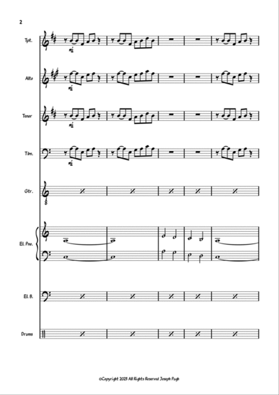 Take The L Jazz Ensemble scores gallery preview page 2