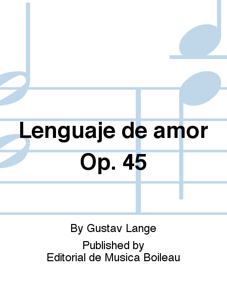 Lenguaje de amor Op. 45