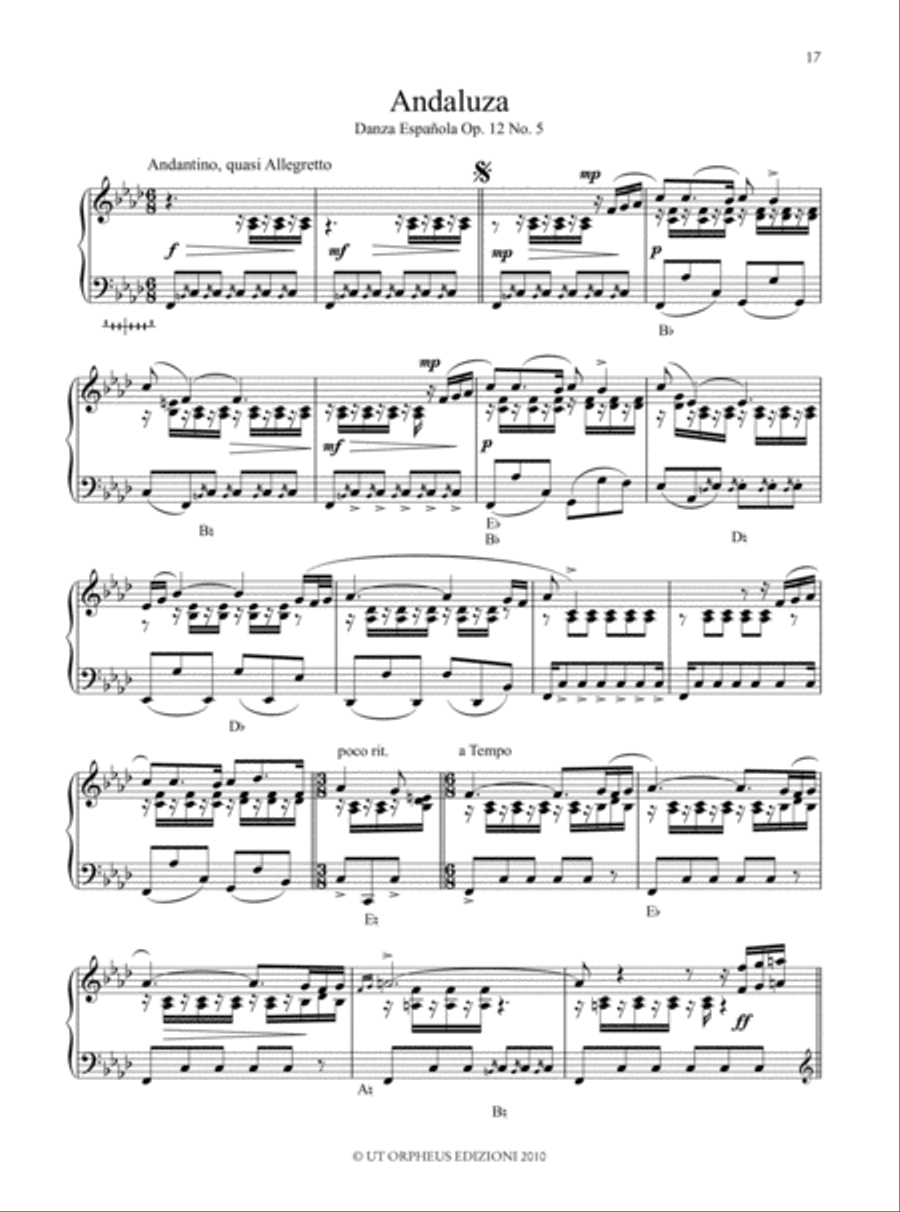 Granados Album for Harp Harp scores gallery preview page 4