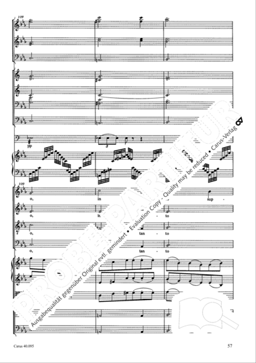 The Seven Words (Die Sieben Worte) 4-Part scores gallery preview page 72