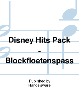 Disney Hits Pack - Blockfloetenspass