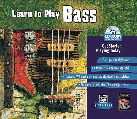 Learn To Play Bass (Cd-Rom)
