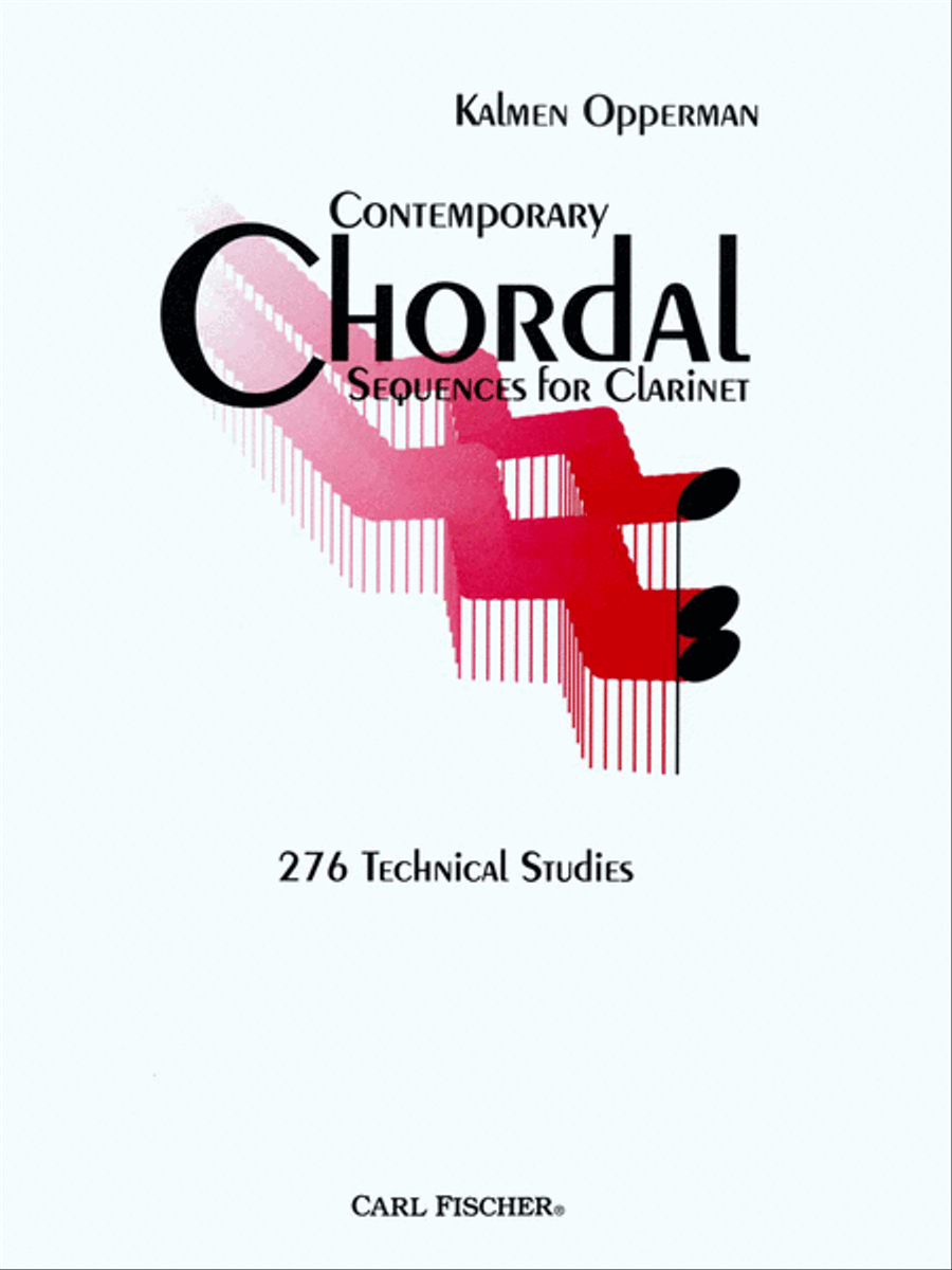 Contemporary Chordal Sequences For Clarinet B-Flat Clarinet scores gallery preview page 1