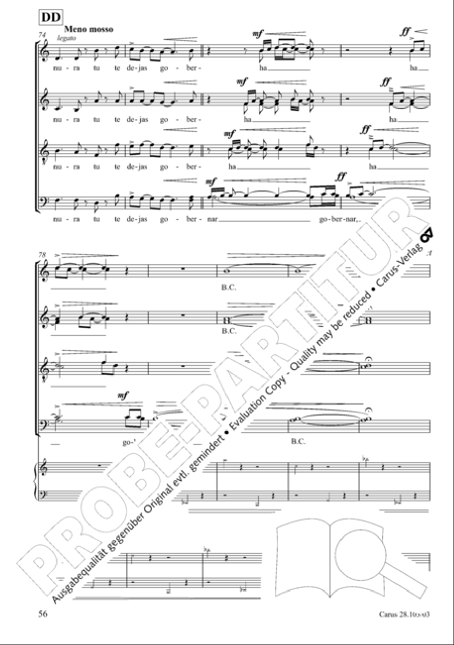 Water Water 4-Part scores gallery preview page 71