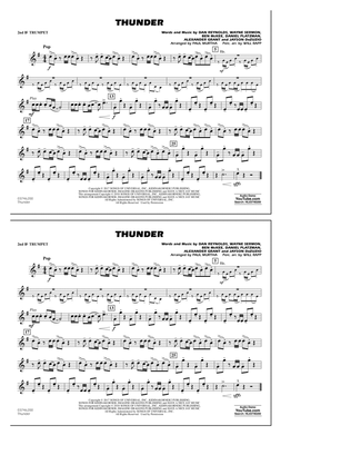 Thunder - 2nd Bb Trumpet