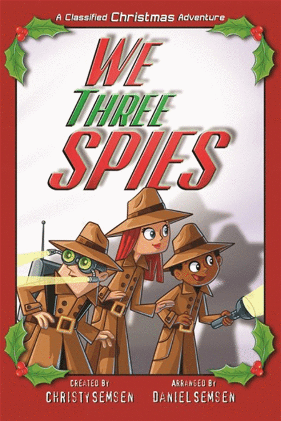 We Three Spies - T-Shirt Short-Sleeved - Adult Large Choir scores gallery preview page 1
