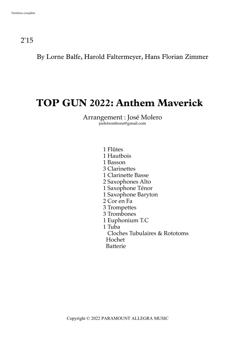 Top Gun: Maverick Anthem image number null