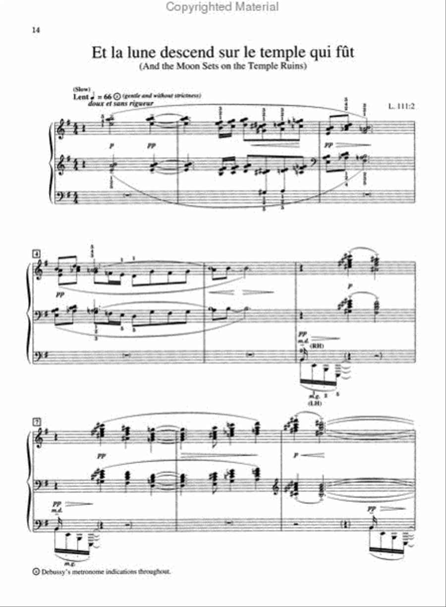 Debussy: Images, Book 2 Piano Solo scores gallery preview page 3