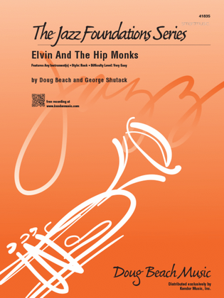 Book cover for Elvin And The Hip Monks