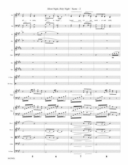 Silent Night, Holy Night - Orchestral Score and Parts image number null