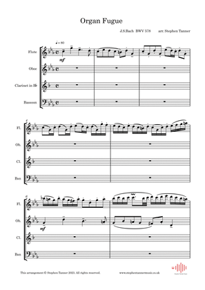 Little Organ Fugue in G minor