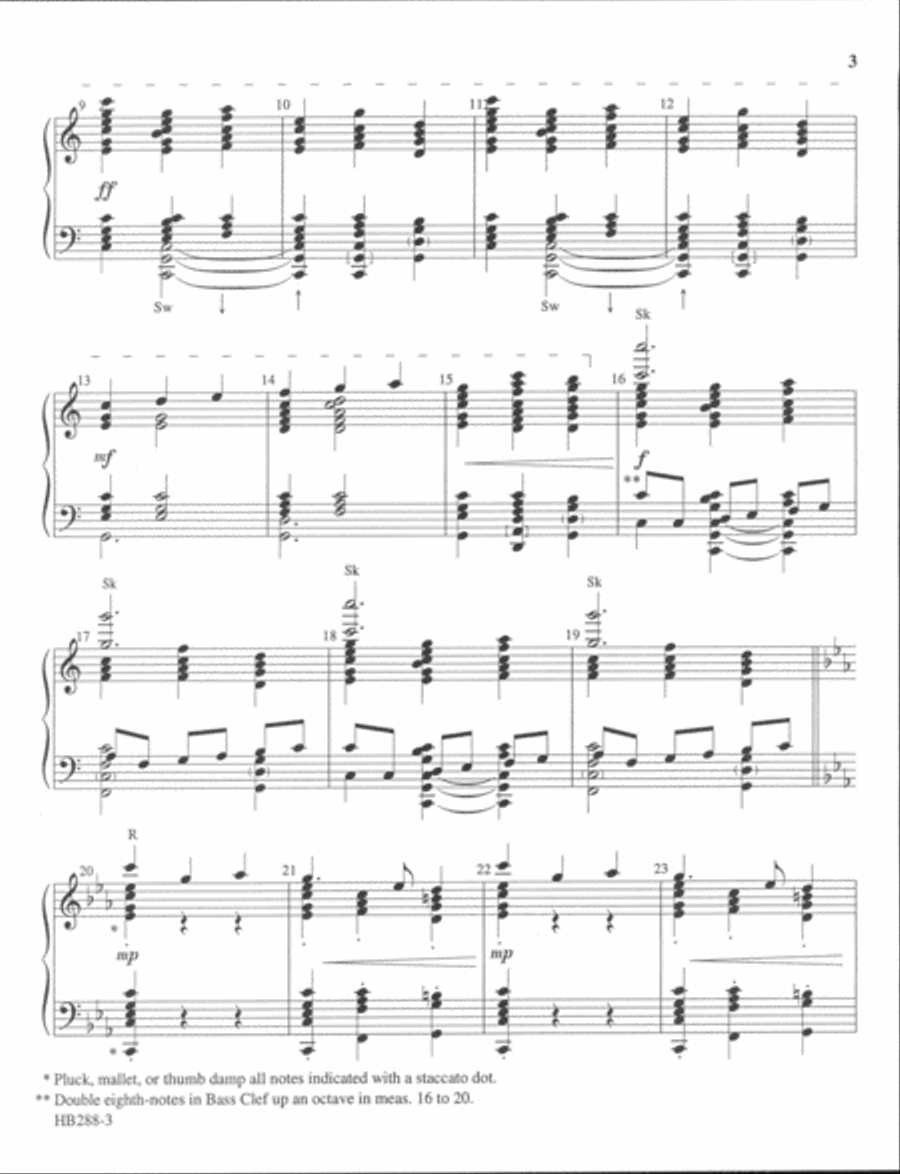 Bell Paean 5-Octaves scores gallery preview page 3