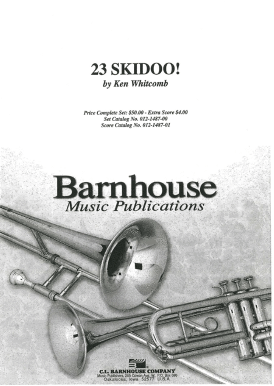 23 Skidoo! 23 Skidoo! Concert Band scores gallery preview page 2