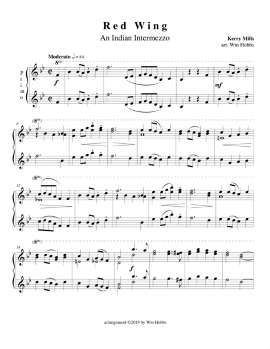 Red Wing Piano Method scores gallery preview page 3