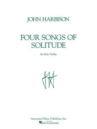 Book cover for Four Songs of Solitude