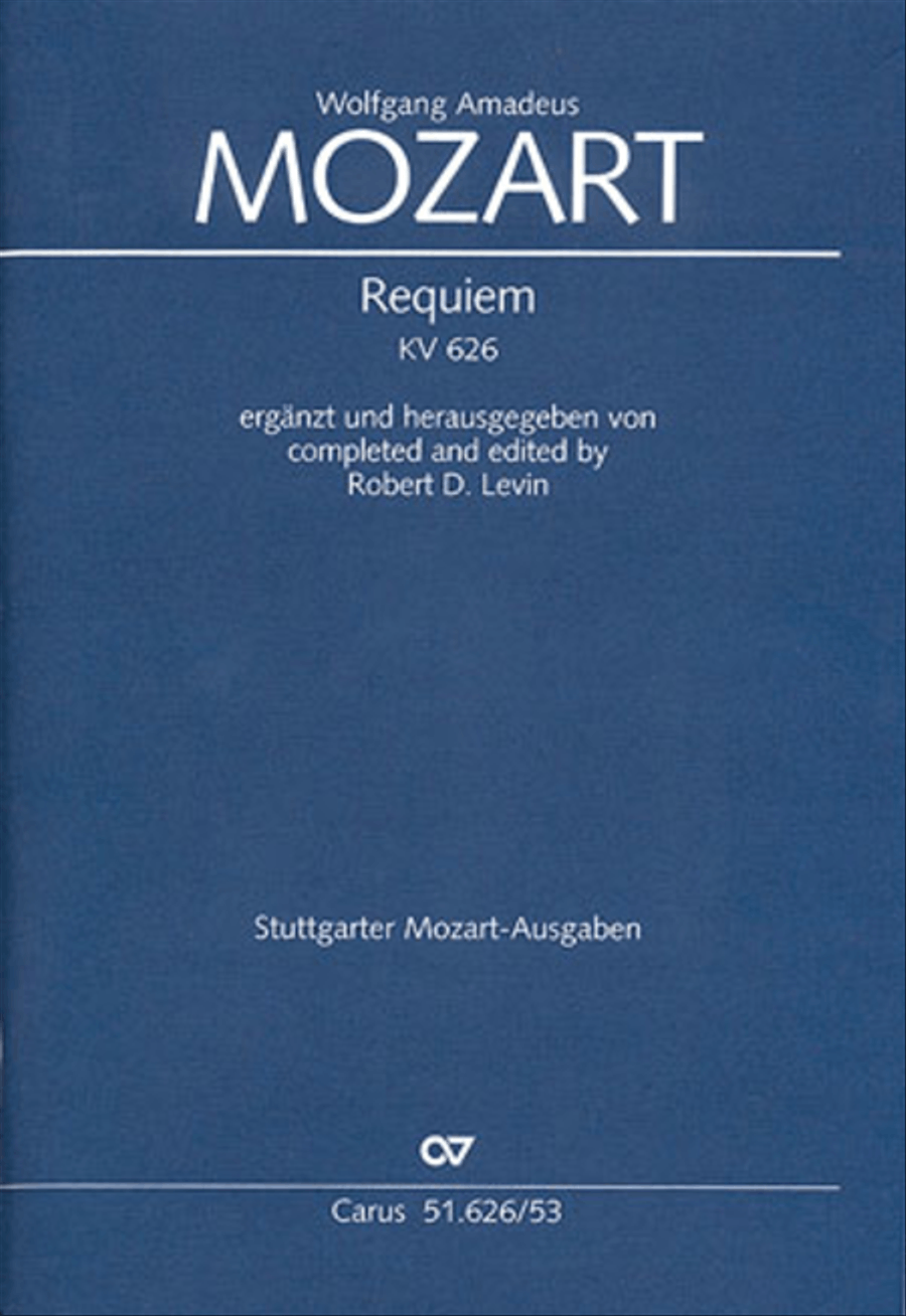 Requiem 4-Part scores gallery preview page 1
