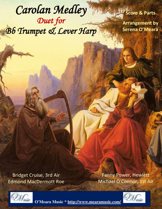 Carolan Medley, Duet for Bb Trumpet & Lever Harp