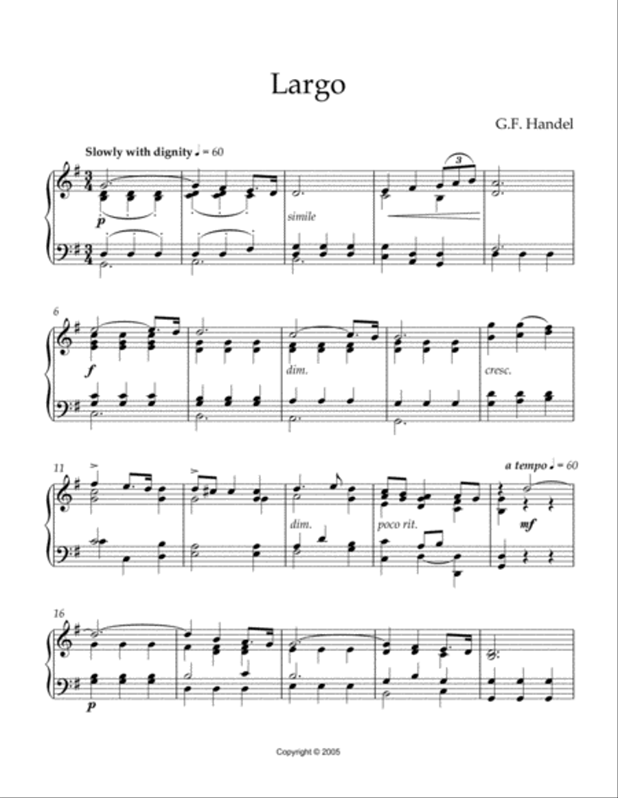 Largo Piano Method scores gallery preview page 2
