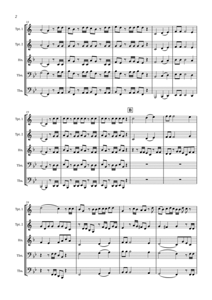 Hallelujah Chorus from Messiah - Brass Quintet image number null