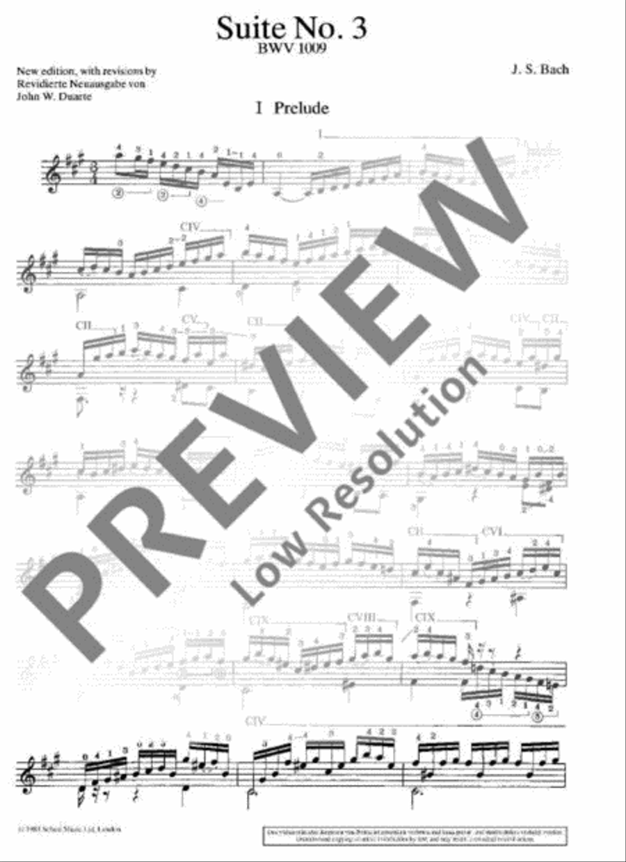 Cello-Suite No. 3 Cello-Suite No. 3 Cello scores gallery preview page 4