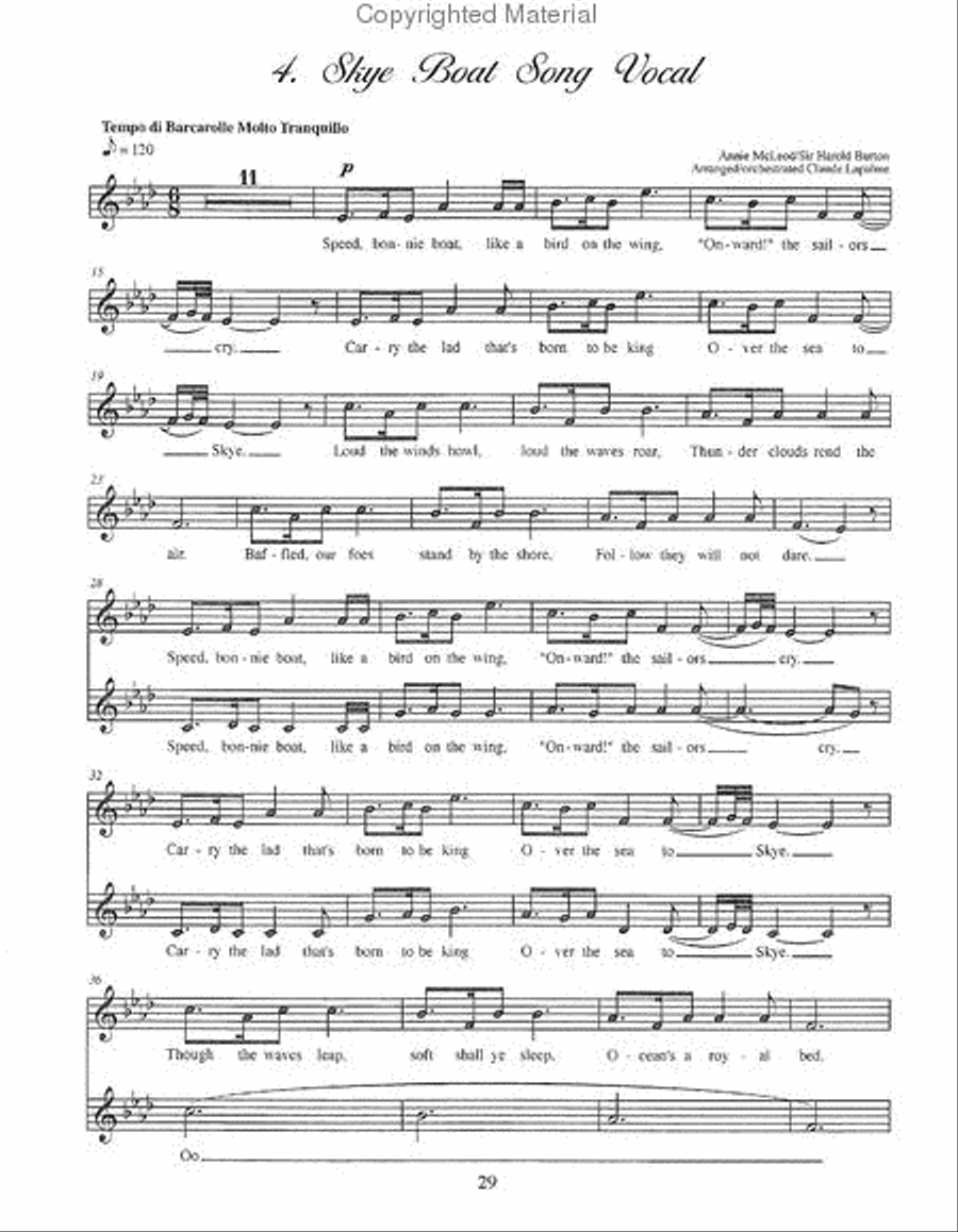 Sing With the Symphony, Volume 2 Unison Choir scores gallery preview page 16