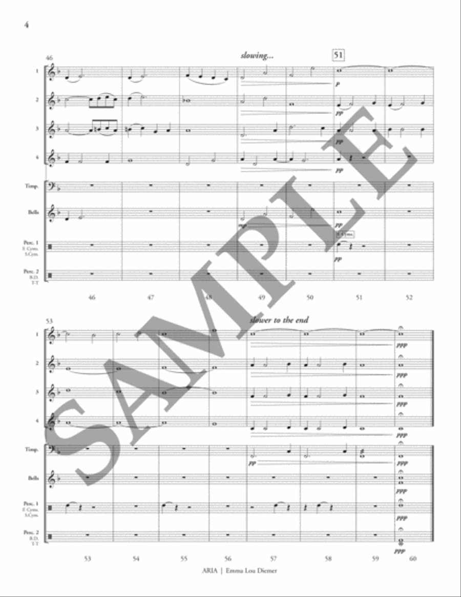 Aria (4-Part Flex) 4-Part scores gallery preview page 7