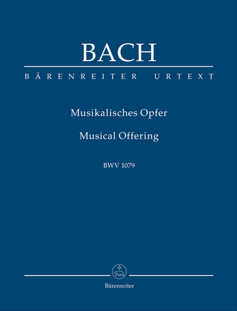 Musikalisches Opfer BWV 1079 by Johann Sebastian Bach Chamber Orchestra - Sheet Music