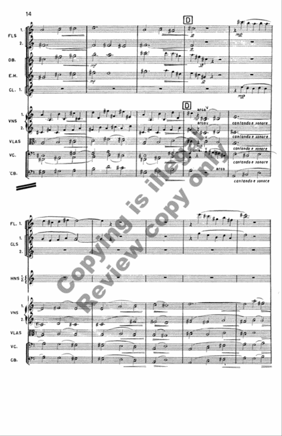 Symphony No. 3 Symphony No. 3 Chamber Orchestra scores gallery preview page 11