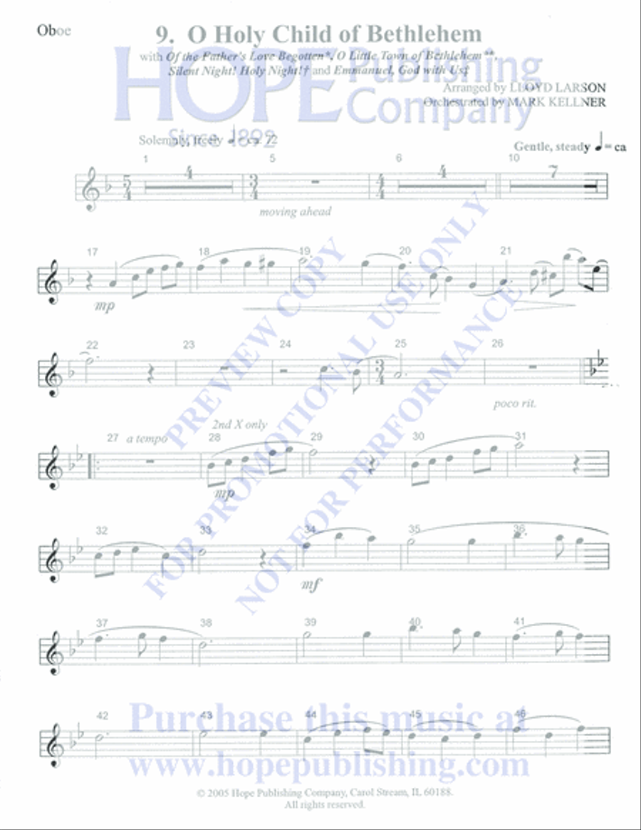 Emmanuel Emmanuel Orchestra scores gallery preview page 185