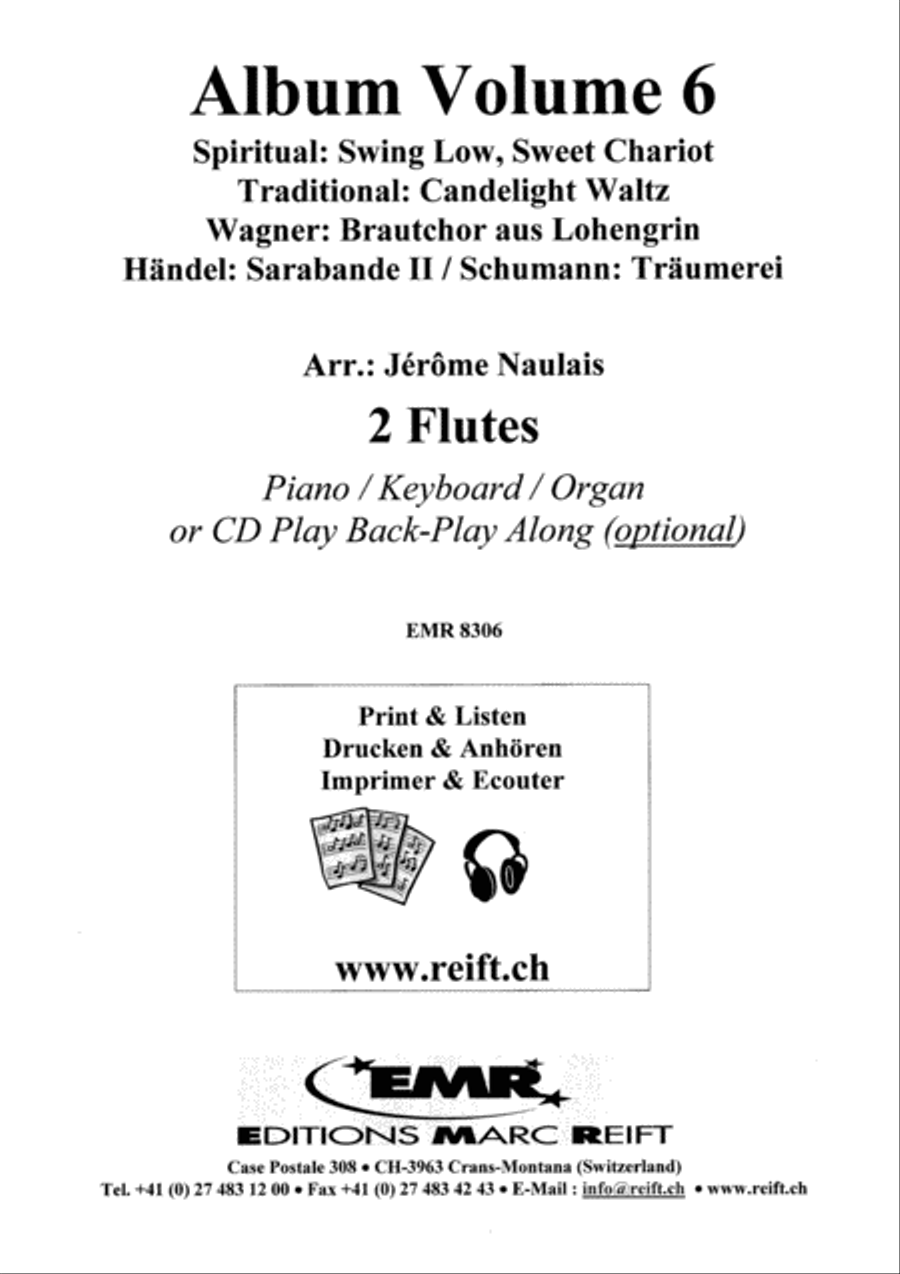 Album Volume 6 Flute Duet scores gallery preview page 2