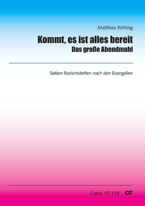 Book cover for Kommt, es ist alles bereit