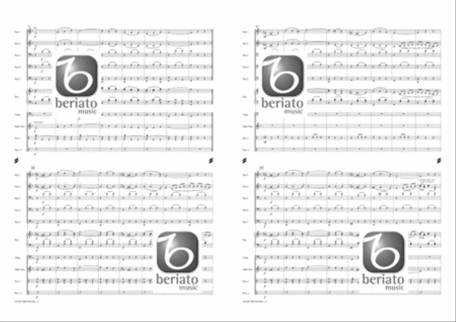 Over the Waves Flexible/Adaptable scores gallery preview page 3