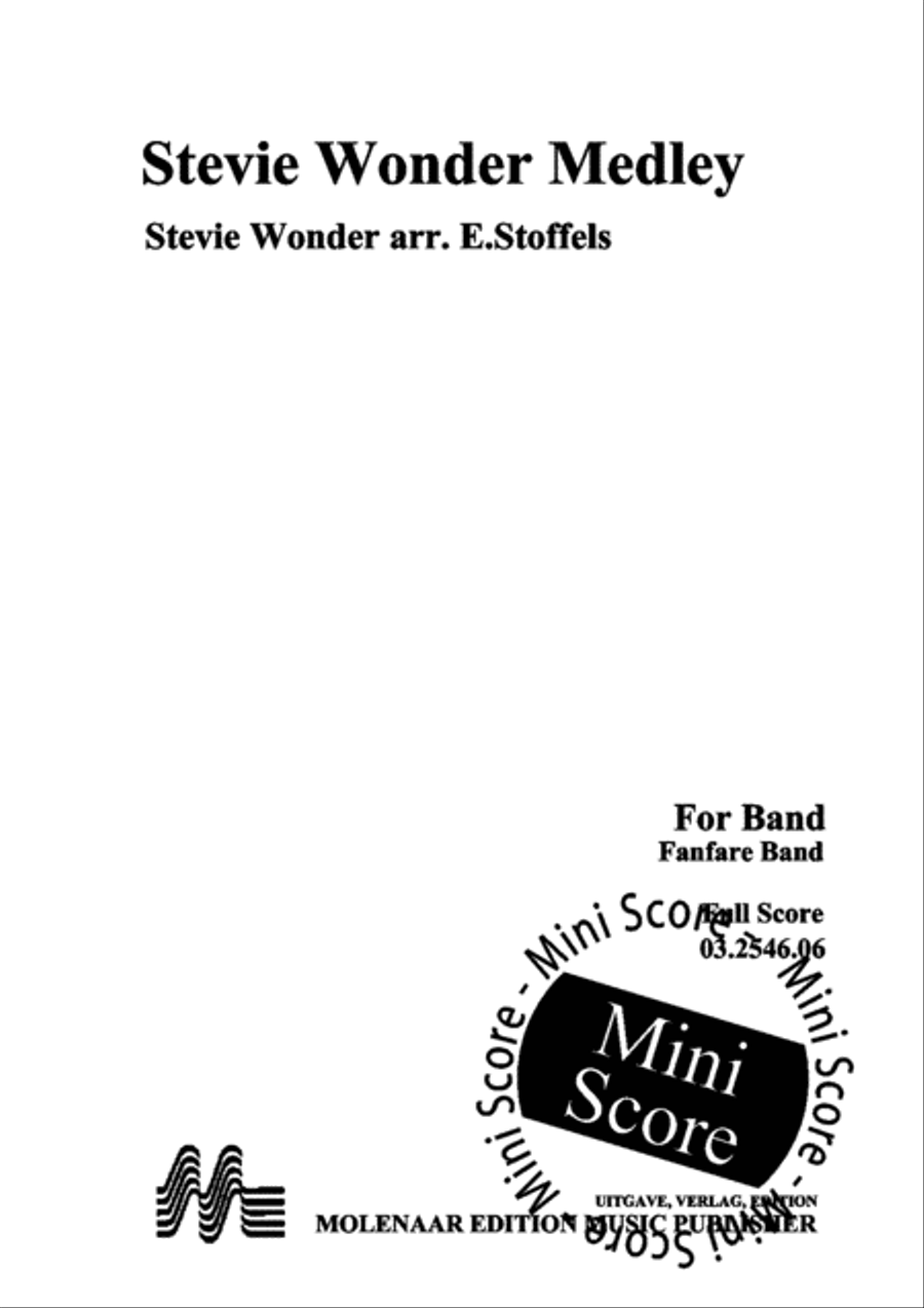 Stevie Wonder Medley Big Band scores gallery preview page 3