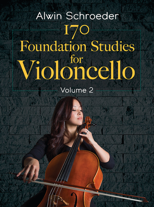 Book cover for 170 Foundation Studies for Violoncello