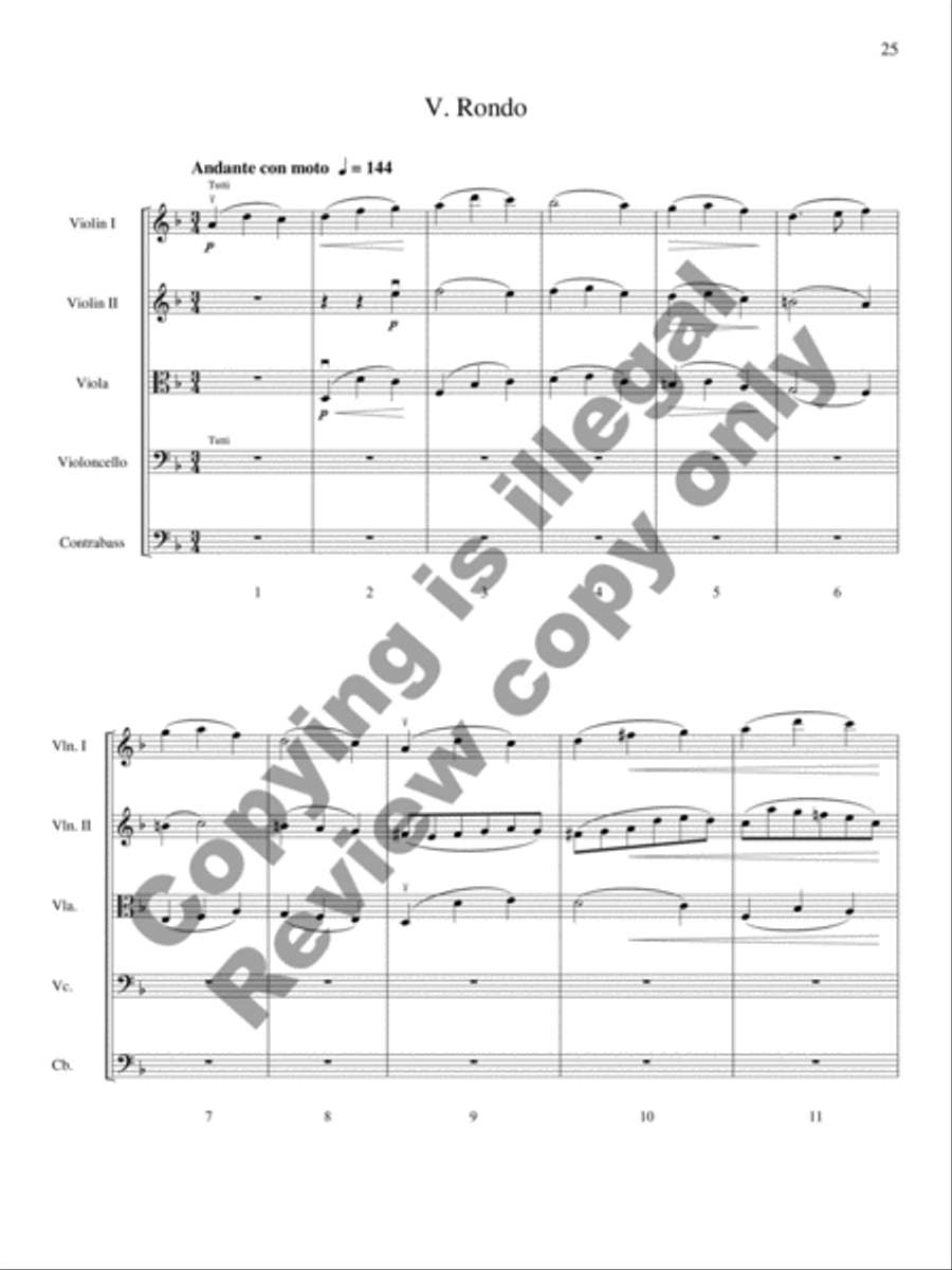 Charterhouse Suite Charterhouse Suite String Orchestra scores gallery preview page 13