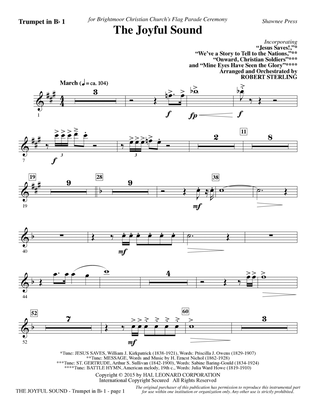 The Joyful Sound - Bb Trumpet 1