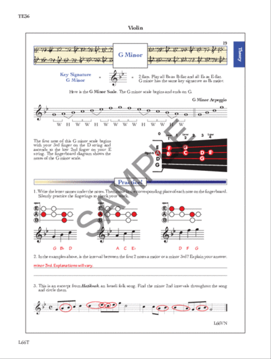 Basic Music Theory And History For Strings, Wb 2-Tchr Ed Chamber Orchestra scores gallery preview page 2
