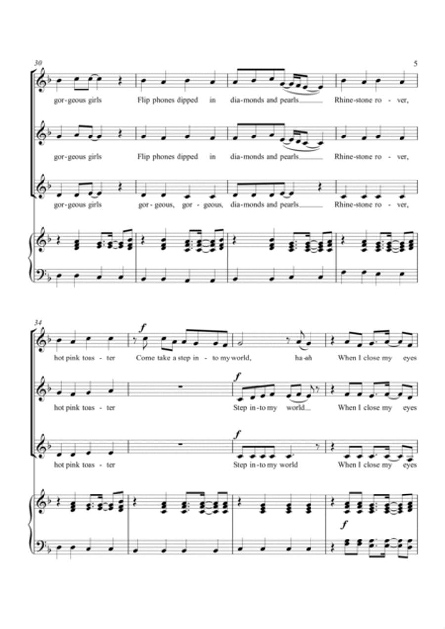 Barbie Dreams Barbie Dreams SSA scores gallery preview page 5