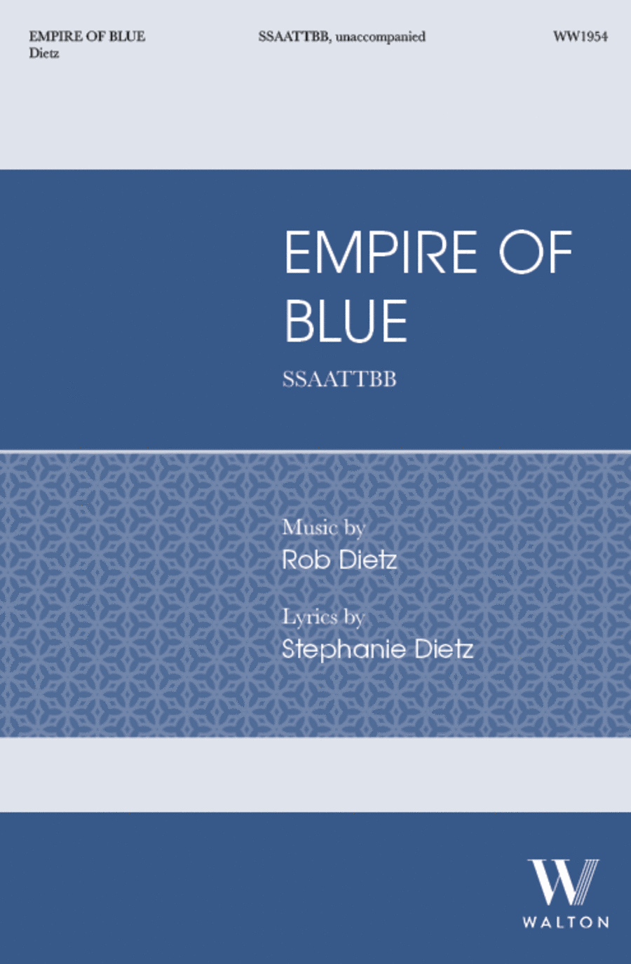 Empire of Blue Empire of Blue SSAATTBB scores gallery preview page 1