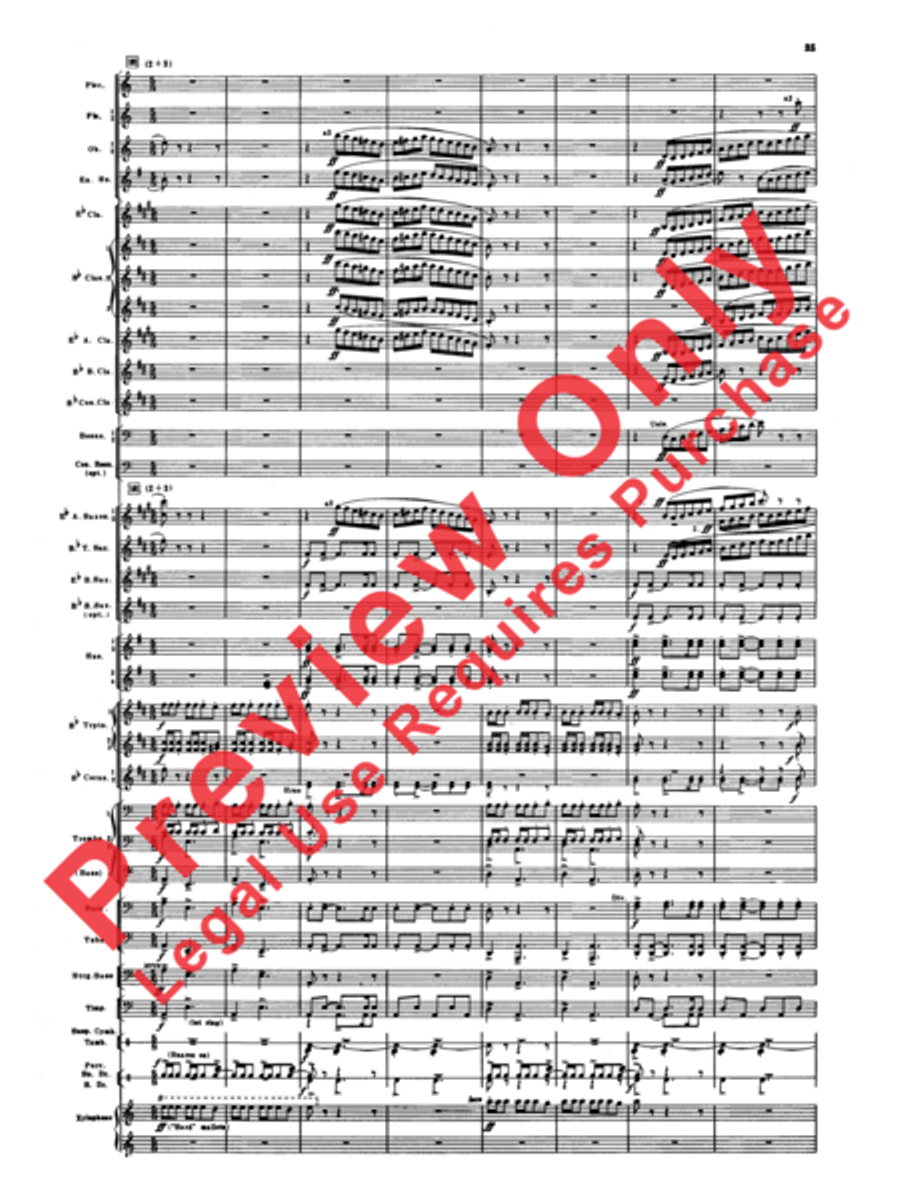 Armenian Dances, Part 1 Armenian Dances, Part 1 Concert Band scores gallery preview page 26