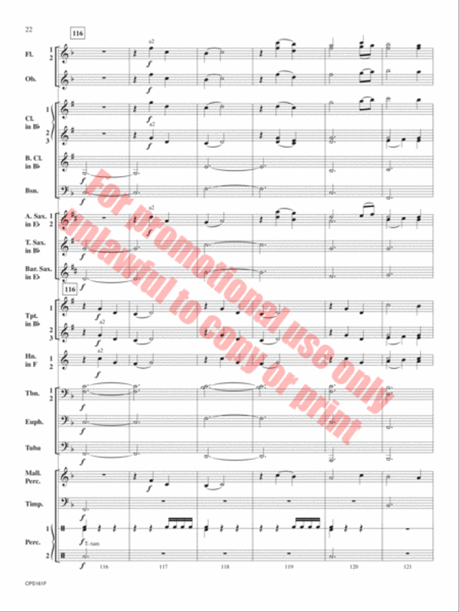 Thrive Concert Band scores gallery preview page 23