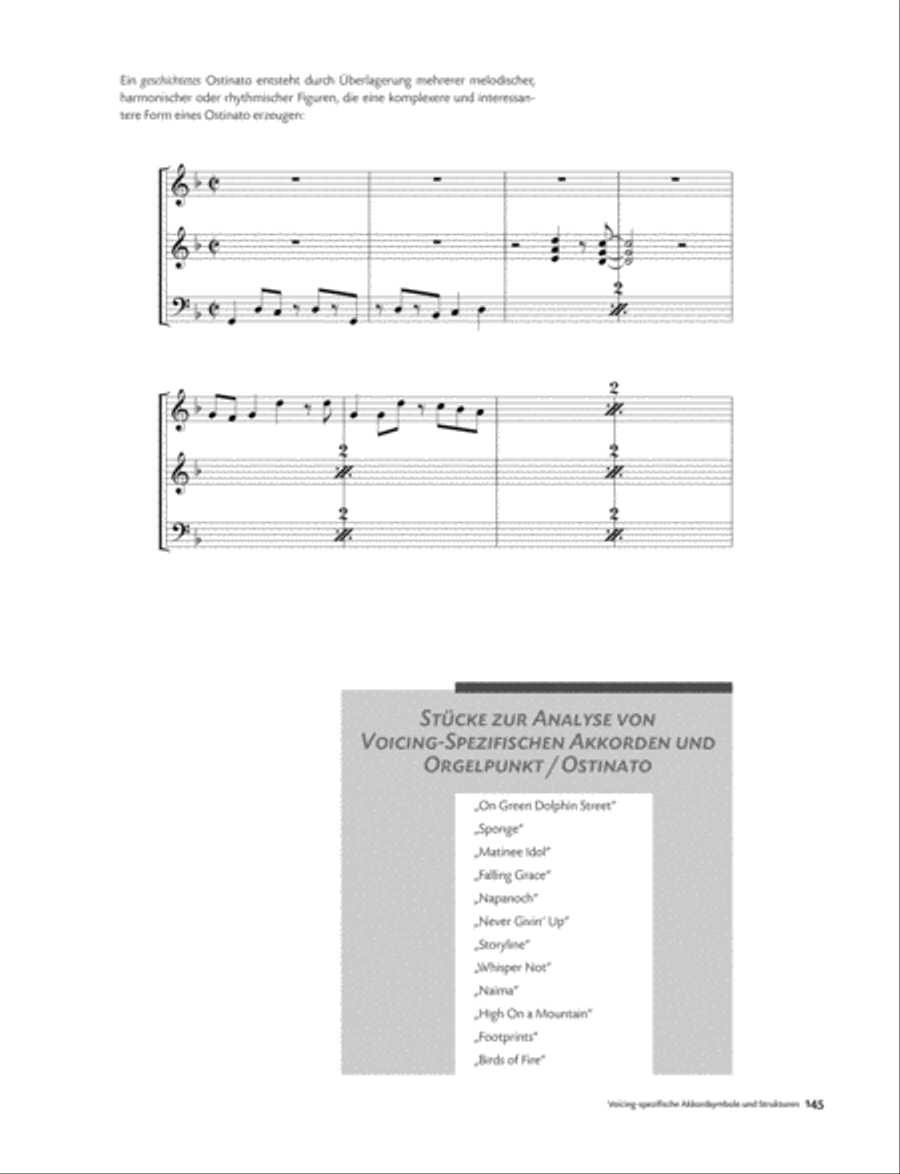 Die Akkord-Skalen-Theorie & Jazz-Harmonik Collection / Songbook scores gallery preview page 16