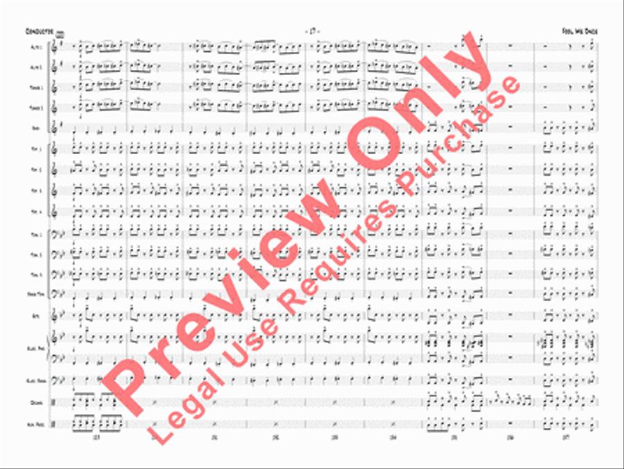 Fool Me Once Jazz Ensemble scores gallery preview page 20