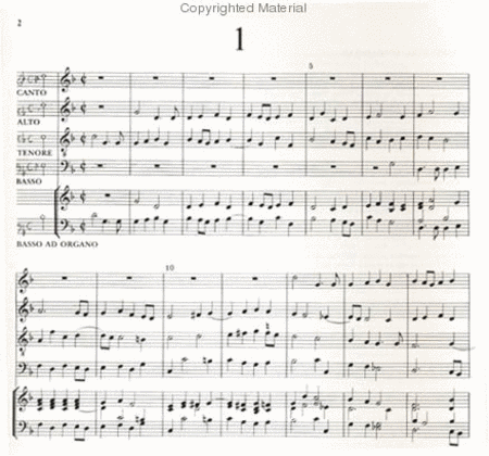 7 Canzoni (From Libro Primo Delle Canzoni) - Score and parts