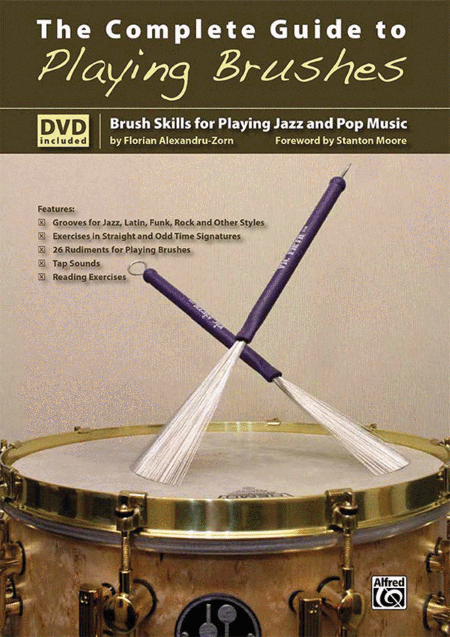 The Complete Guide to Playing Brushes Drum Set scores gallery preview page 1